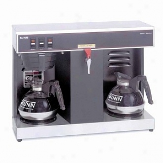 Bunn Vlpf 12-cup Automatic Commercial Coffee Brewer W/2 Warmers