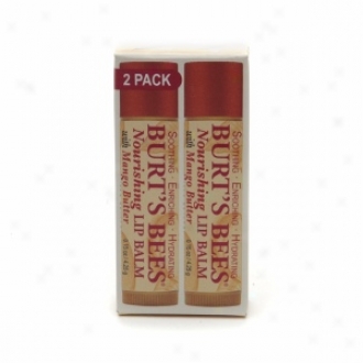 Burt's Bees 100% Natural Nourishing Lip Balm, Mago Butter