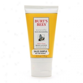 Burt's Bees Naturally Nourishing Body Lotion, Milk & Honey