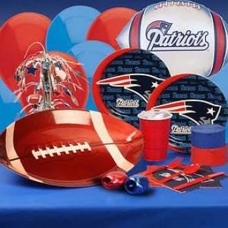 Buyseasons Costumes New England Patriots Deluxe Party Kit (8 Guests)
