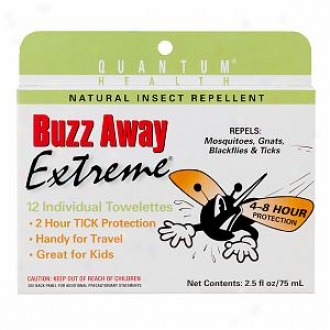 Buzz Away Insect Repellent Towelettes