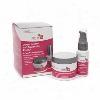 C. Booth Derma M 36 Oxyegn Infusion Cell Rejuvenation Peel Kit