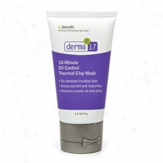 C. Booth Derma P 17 10-minute Oil Control Warm Clay Mask