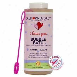 California Baby Bubble Bath Aromatherapy, I Love You