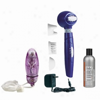 California Exotic Novelties Infrard Rechargeable Massager 2 S;eed 3 Attachments