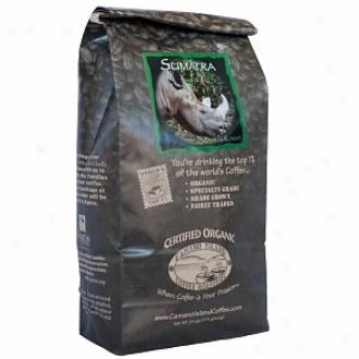 Camano Island Coffee Roasters Organic Whole Bean Coffee, Sumatra/medium Roast