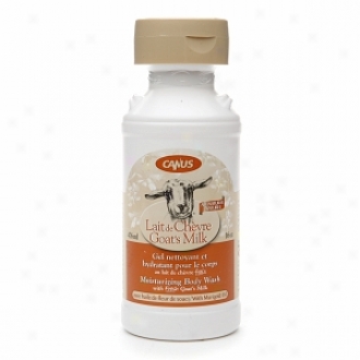 Canus Goat's Milk All Naturak Moisturizing Body Wash, Marigold Oil