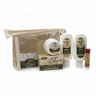 Canus Goat's Milk All Natural Trial Size Donation Set, With Olive Oil And Wheat Protein