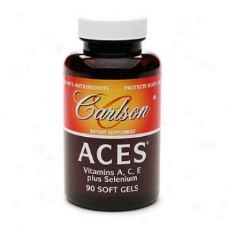 Carlson Aces, Vitamins A, C, E Plus Selenium, Softgels