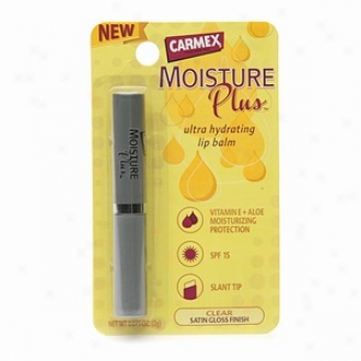 Carmex Moisture Plus Ultra Hydrating Lip Balm Through  Spf 15