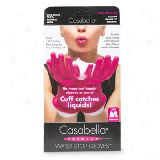 Casabella Premium Water Stop Gloves, Intervening substance