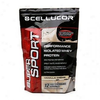 Cellucor Super Sport Performance Isolated Whey Protein, Vanilla Cr??me