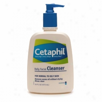 Cetaphil Daily Facial Cleanser, Normal To Oily Skin