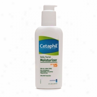 Cetaphil Daily Facial Moisturizer, Spf 15, Fragrance Free