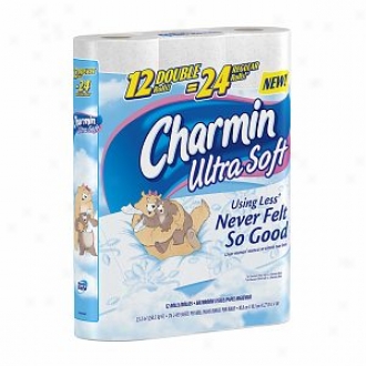 Charmin Ultra Soft Bath Tissue, Double Rolls
