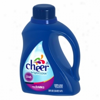 Cheer Brightclean For Darks Liquid Detergent, 26 Loads