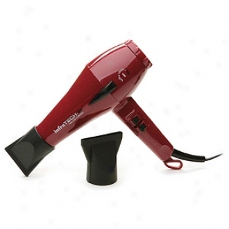 Chi Infratech Trim Occupation Tourmaline Porcelain Hair Dryer It007, Red Sparkle