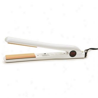 Chi Ionic Single Pass Ceramic Hairstyling Iron Gf112O, Frosted White