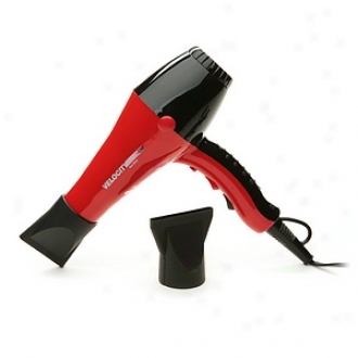 Chi Velocity Hot Shot Tourmaline Ceramic Hair Dryer Vc0001, Red/black