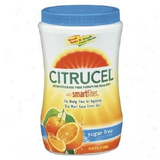 Citrucel - Sugar Free Fiber Therapy For Regularity, Methylcellulose, Orange Flavor