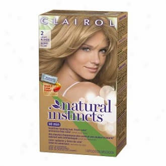 Clairol Natural Instincta Haircolor, Light Blonde 002