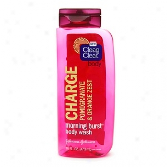 Clean & Clear Body Morning Burst Bulk Wash, Charge, Pomegranate & Orange Zest