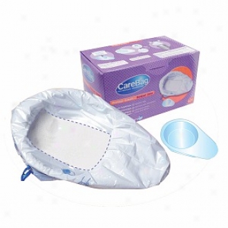 Cleanis Carebag Bedpan Liner With Super Absorbing Pad (set Of 20 Liners)
