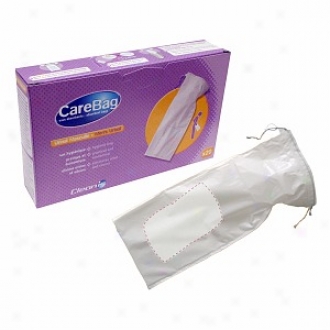 Cleanix Carebag Men's Chamber-pot Bag With Super Absorbent Pad (set Of 20 Liners)