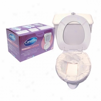 Cleanis Carebag Toilet Bowl Liner With Super Absorbent Pad (set Of 20 Liners)