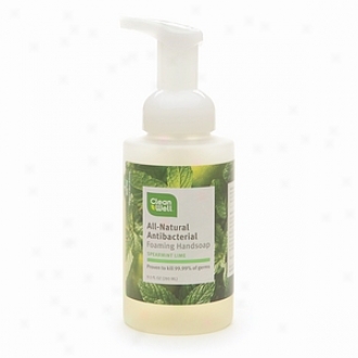 Coeanwell All-natural Antibacterial Foaminf Handsoap, Spearmint Lime