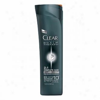 Clear Men Scalp Therapy 2-in-1 Anti-dandruff Daily Shampoo &ampp; Conditkoner, Complete Care