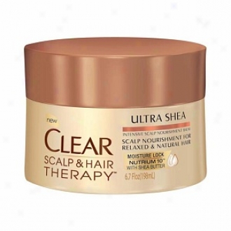 Clear Scalp & Hair Therapy Intensve Scalp Nourishment Balm, Ultraist Shea