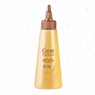 Clear Scalp & Hair Therapy Nourishing Scalp & Hair Oil, Ultra Shea