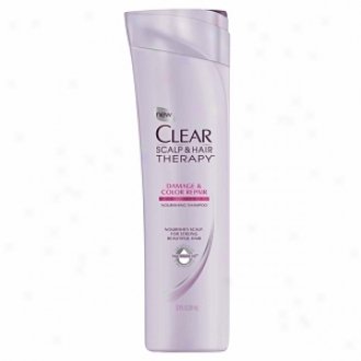 Clear Scalp & Hair Therapy Nourishing Shampoo, Damage & Color Repair