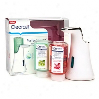 Clearasil Perfectawash Automatic Face Wash Dsipenser & Refills
