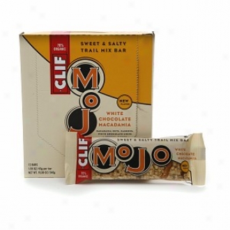 Clif Mojo Bar Sweet & Salty Trail Be joined Bars, White Chocolate Macadamia