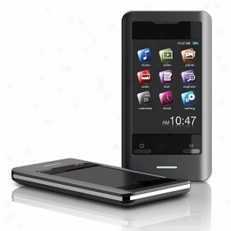 Coby Electronics 8 Gb Go Mp3 Video Player With Touch Scredn, Model Mp827, 2.8 Inch Display/8gb Memory