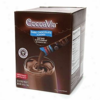 Cocoavia Cocoa Extract Dark Chocolate Drunk Mix, Sweetened