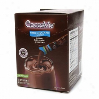 Cocoavia Cocoa Extract Dark Chocolate Drink Mix, Unsweetened