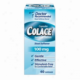 Colace Stool Softener Laxative 10 Mg, Capsules