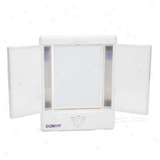 Conair Illumina Collection Two-sided Lighted Makeup Mirror With 4 Light Settings