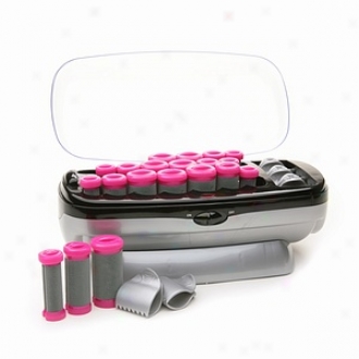 Conair Instant Heat Ceramic Ionic Multi-sized Flocked Rollers, Model Chv26hx