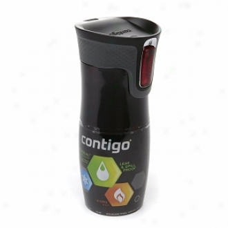 Contigo West Loop Travel Mug With Auto Seal Technology (16 Oz), Black