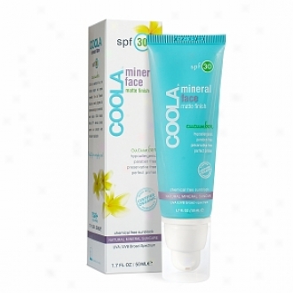 Coola Mineralface Matte Finish Suncare, Sf 30, Cucumber