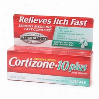 Cortizone 10 Plus Hydrocortisone Anti-itch Creme, Maximum Strength