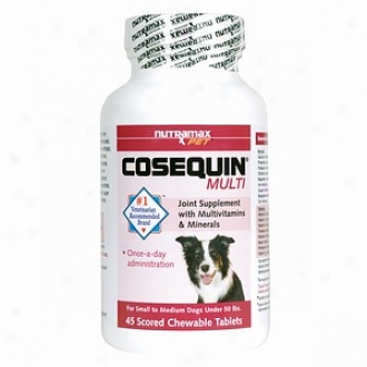 Coaequin Multi, Once A Day Supplement, Chewable Tablets, Small/medium Dogs
