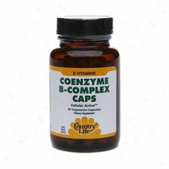 Country Real person Coenzyme B-complex Cwps, Preservative Free Vegetariaan Capsules