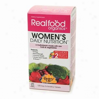 Country Life Realfood Organics Women's Daily Nutdition, Tablets