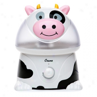 Crans Adorable Humidifier 1 Gallon Ultrasonic, Cow