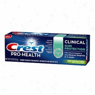 Crest Pro-health Clinical Gum Protection Toothpaste, Invigorating Clean Mint